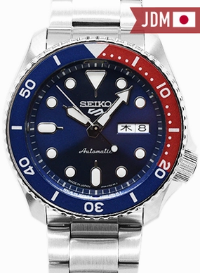 Seiko 5 Sports ??Sports Style?? Blue/Red Ref. SBSA003 
