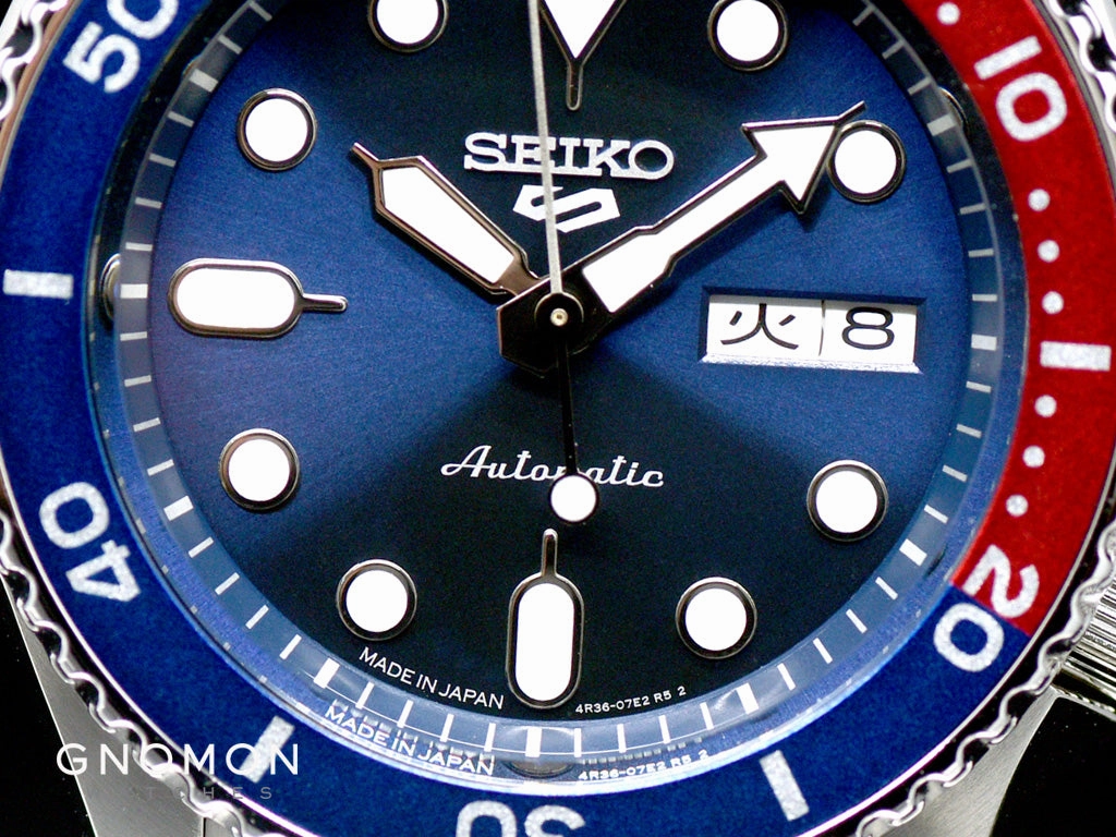 Seiko 5 Sports ??Sports Style?? Blue/Red Ref. SBSA003