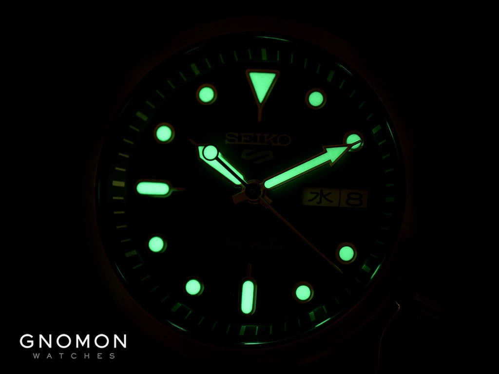 Seiko 5 Sports ??Sports Style?? Military Green 40 Ref. SBSA055