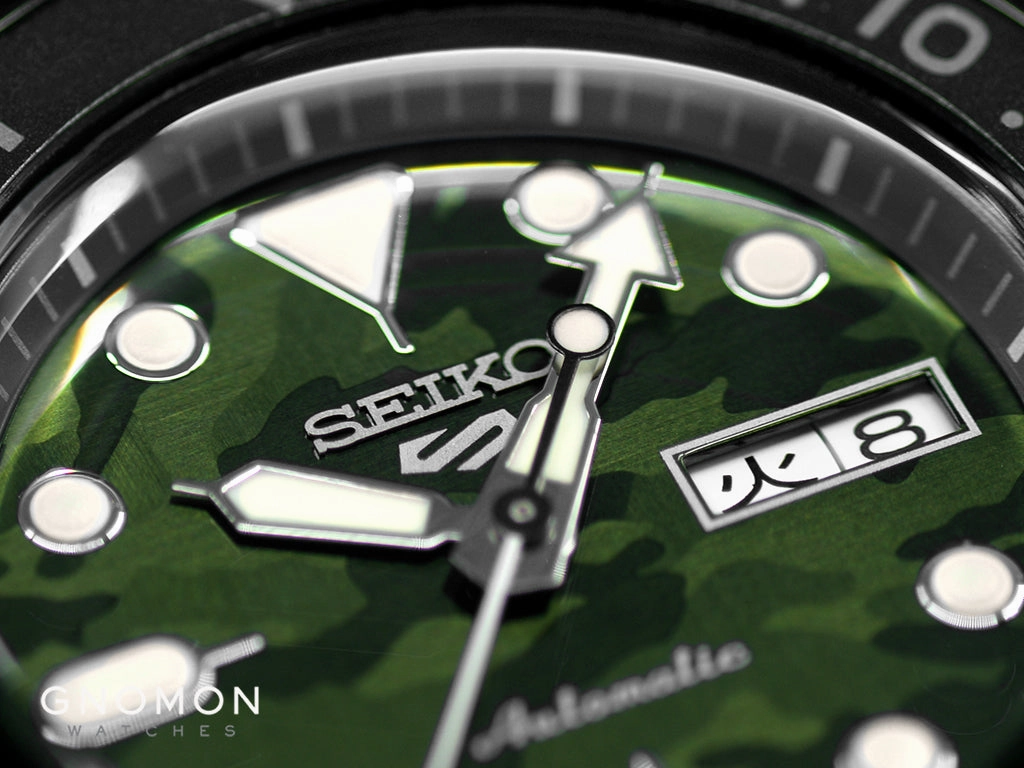 Seiko 5 Sports ??Street Style?? Camo Green Ref. SBSA173
