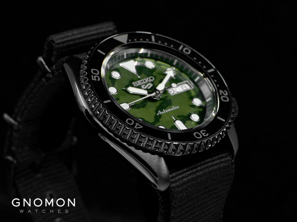 Seiko 5 Sports ??Street Style?? Camo Green Ref. SBSA173
