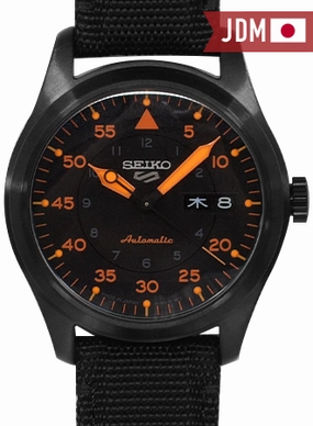 Seiko 5 Sports ??Street Style?? Flieger Black Ref. SBSA143 