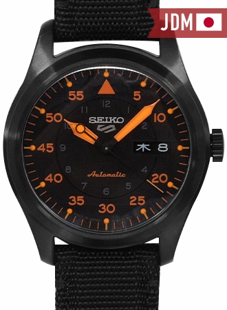 Seiko 5 Sports ??Street Style?? Flieger Black Ref. SBSA143 