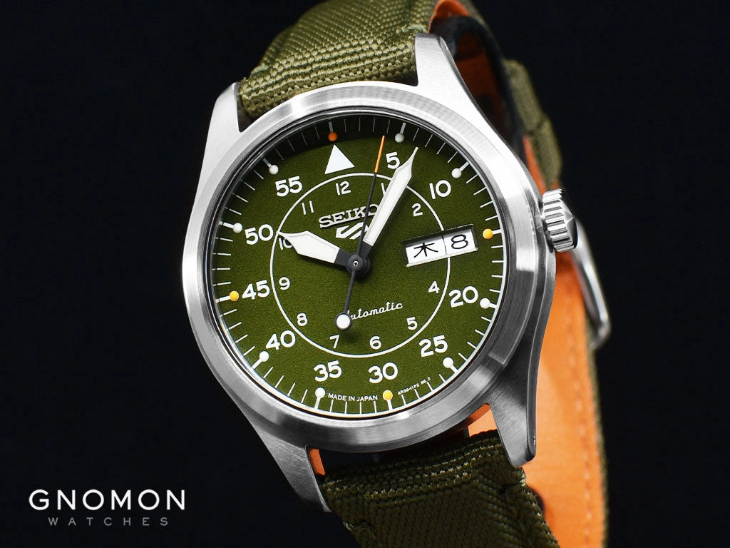 Seiko 5 Sports ??Street Style?? Flieger Khaki Green Ref. SBSA141