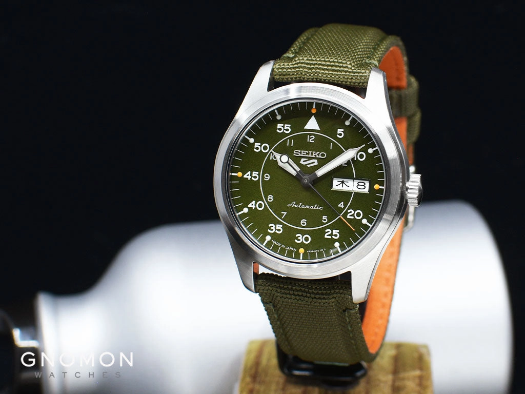 Seiko 5 Sports ??Street Style?? Flieger Khaki Green Ref. SBSA141