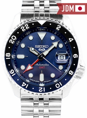 Seiko 5 Sports GMT Series Blue Ref. SBSC003 