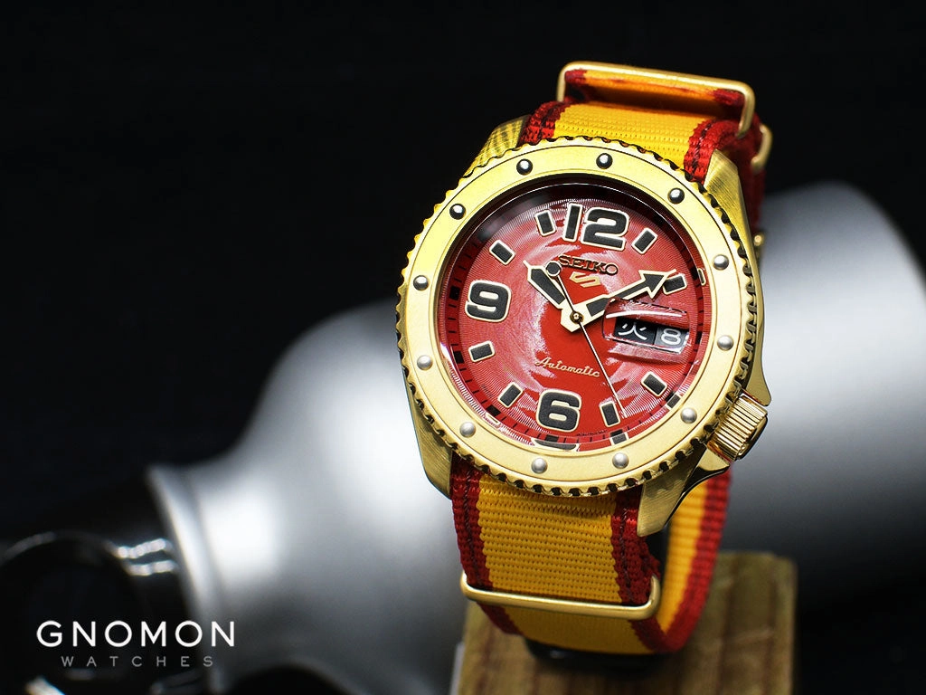 Seiko 5 Sports Street Fighter Series Zangief "Iron Cyclone" - Ltd Ed 9999pcs - Ref. SBSA084