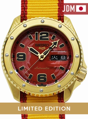 Seiko 5 Sports Street Fighter Series Zangief "Iron Cyclone" - Ltd Ed 9999pcs - Ref. SBSA084 