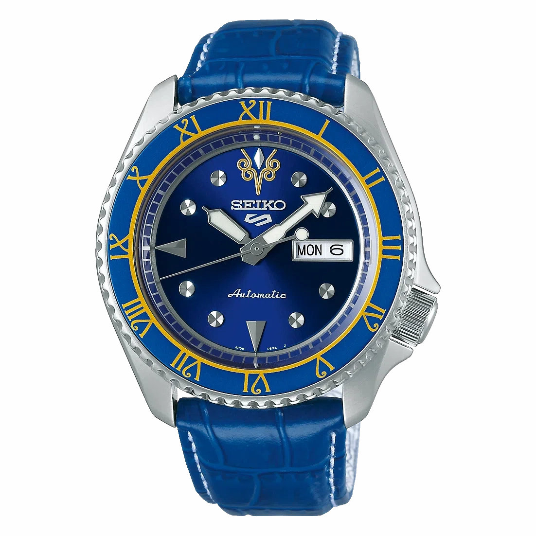 Seiko 5 SRPF17K1 Street Fighter "Chun Li" Automatic Watch for Men's Affordable Leather Watch Leather Watch Discount
