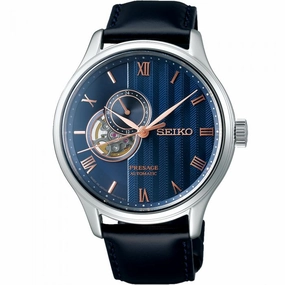Seiko Presage SSA421J 'Zen Garden' Automatic Affordable Leather Watch Leather Watch Discount