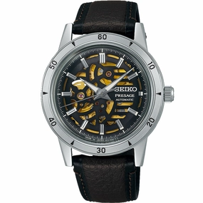 Seiko Presage Style 60's SSA461J Automatic Affordable Leather Watch Leather Watch Discount