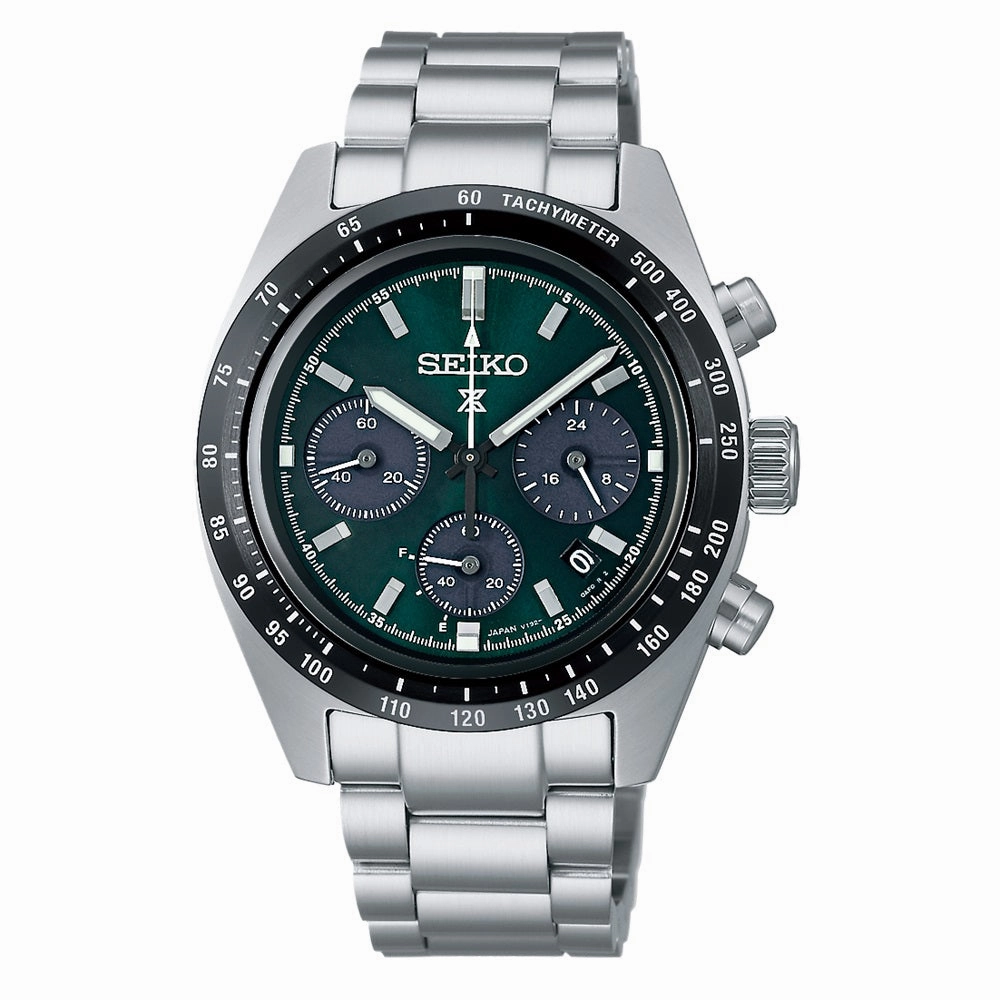 Seiko Prospex Deep Green Speedtimer Solar Chronograph Watch SSC933P1 cheap digital watch best digital watch for men