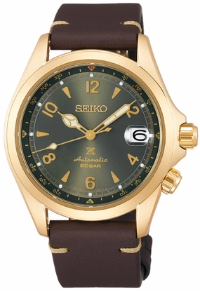 Seiko Prospex SPB210J1 Alpinist Automatic Watch Affordable Leather Watch Leather Watch Discount