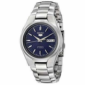 SEIKO SNK603K1 Automatic Blue Dial Silver Stainless Steel Watch for Men Affordable casual watches Sporty casual watches Affordable luxury casual watches