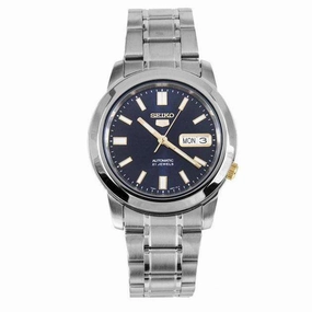 SEIKO SNKK11K1 Automatic Silver Stainless Watch for Men Affordable casual watches Sporty casual watches Affordable luxury casual watches