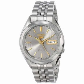 SEIKO SNKL19K1 Automatic Silver Stainless Steel Watch for Men Affordable casual watches Sporty casual watches Affordable luxury casual watches