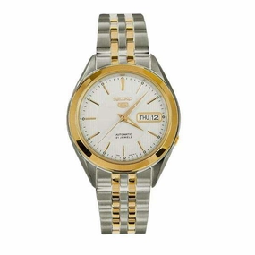 SEIKO SNKL24K1 Automatic Two-tone Stainless Steel Watch for Men Affordable casual watches Sporty casual watches Affordable luxury casual watches