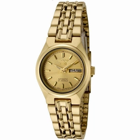 SEIKO SYMA04K1 Automatic Gold Stainless Steel Watch for Women Affordable casual watches Sporty casual watches Affordable luxury casual watches