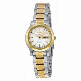 SEIKO SYMD90K1 Automatic Two-Tone Stainless Steel Watch for Women Affordable casual watches Sporty casual watches Affordable luxury casual watches