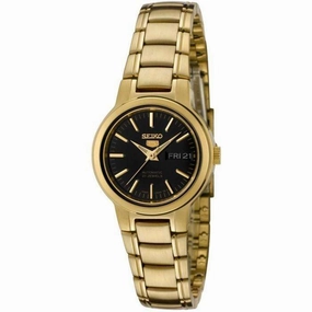 SEIKO SYME48K1 Automatic Gold Stainless Steel Watch for Women Affordable casual watches Sporty casual watches Affordable luxury casual watches