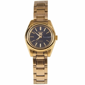 SEIKO SYMK22K1 Automatic Gold Stainless Steel Watch for Women Affordable casual watches Sporty casual watches Affordable luxury casual watches