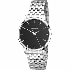 Sekonda Black Dial Mens Watch 1340 