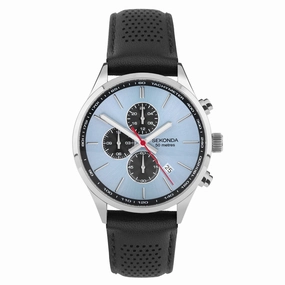 Sekonda Endurance Dual Time Blue Dial Mens Strap Watch 30106 cheap digital watch best digital watch for men