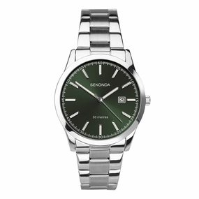 Sekonda Green Dial Mens Bracelet Watch 1946 