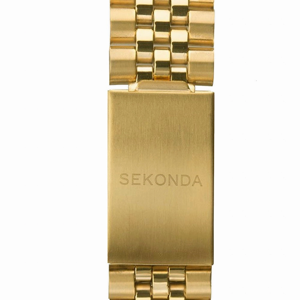 Sekonda King Green Dial Gold Tone Mens Watch 30157