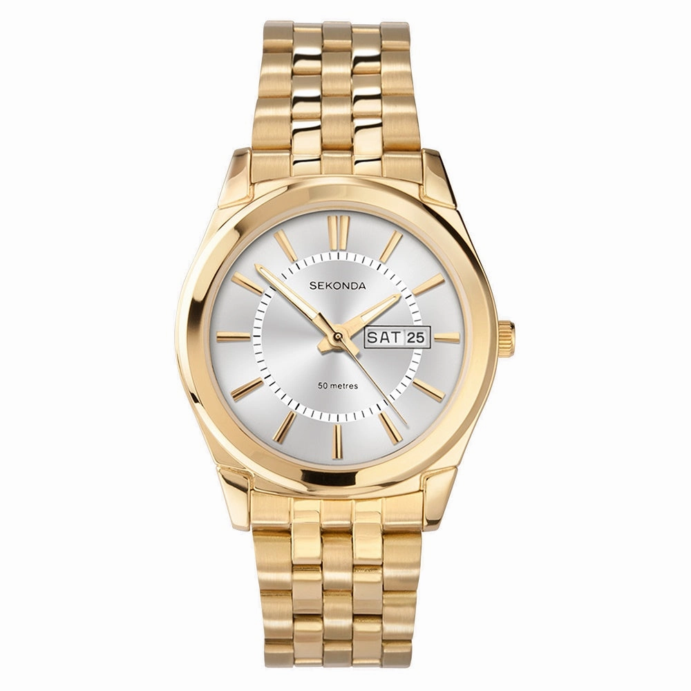 Sekonda Mens Day Date Watch 3450 