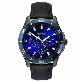 Sekonda Midnight Blue Day Date Mens Watch 1634 