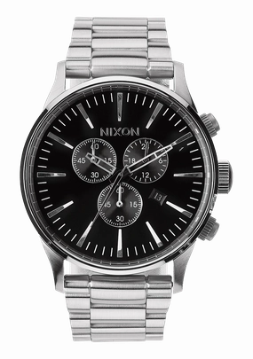 Sentry Chrono - Black stainless-steel watches stainless steel watch bands stainless steel watches cheap