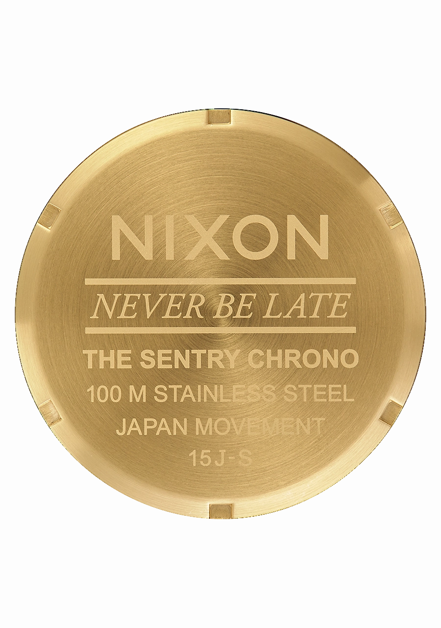 Sentry Chrono - Gold / Blue Sunray