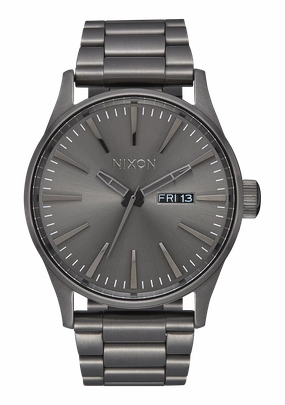 Sentry Stainless Steel - All Gunmetal stainless-steel watches stainless steel watch bands stainless steel watches cheap