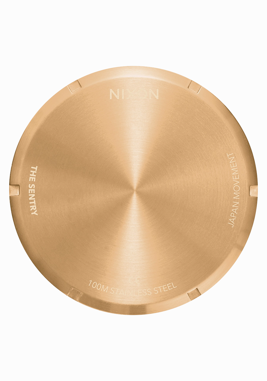 Sentry Stainless Steel - Gold / Green Sunray
