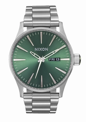 Sentry Stainless Steel - Sage Sunray stainless-steel watches stainless steel watch bands stainless steel watches cheap