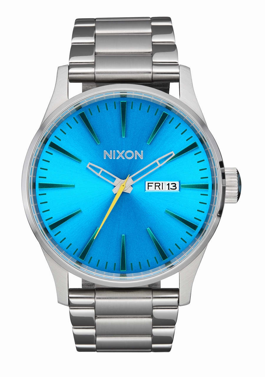 Sentry Stainless Steel - Silver / Byron Blue Ombre stainless-steel watches stainless steel watch bands stainless steel watches cheap