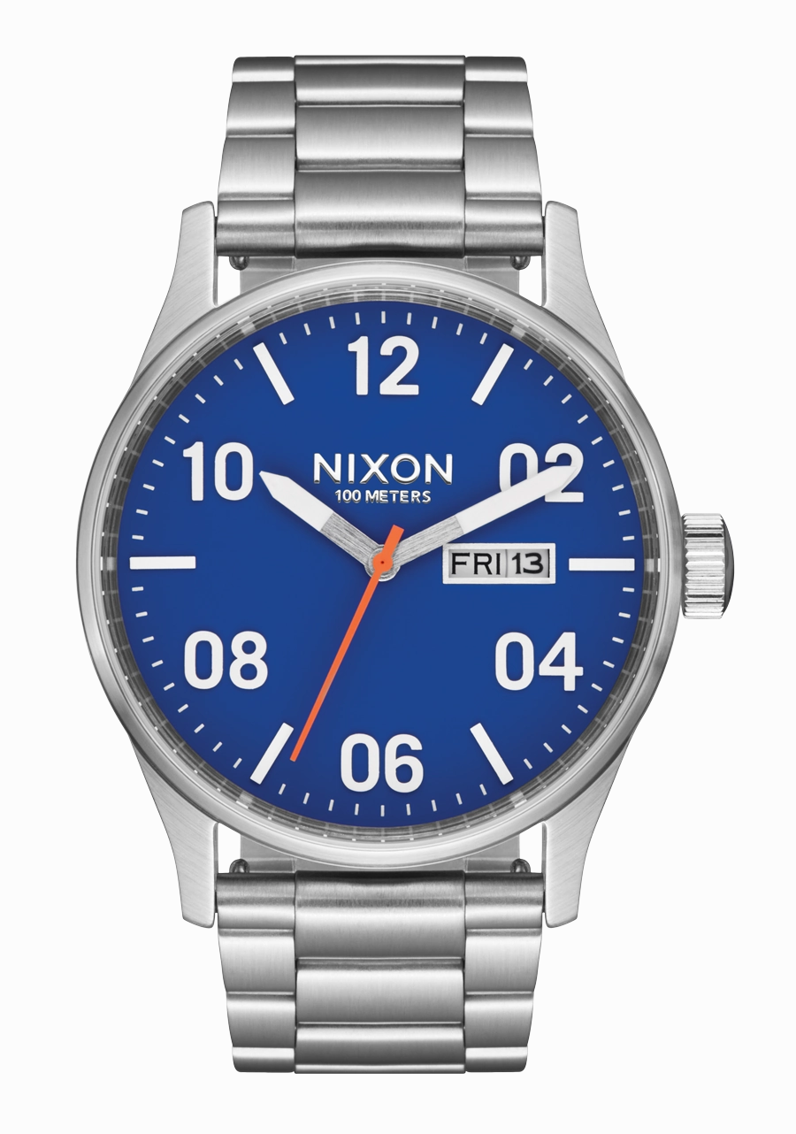 Sentry Stainless Steel - Silver / Cobalt stainless-steel watches stainless steel watch bands stainless steel watches cheap