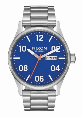 Sentry Stainless Steel - Silver / Cobalt stainless-steel watches stainless steel watch bands stainless steel watches cheap