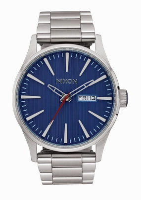 Sentry Stainless Steel - Silver / Indigo stainless-steel watches stainless steel watch bands stainless steel watches cheap