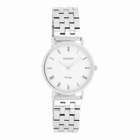 Silver coloured OOZOO watch with stainless steel bracelet - C20372,seiko watches,couple watches,watches designer,watches discount,women watches,best women watches,high end women's watches,high quality women's watches
