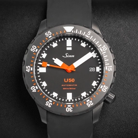 Sinn U50 S Black U50 affordable sports watches lightweight cycling smart running swimming sports watches