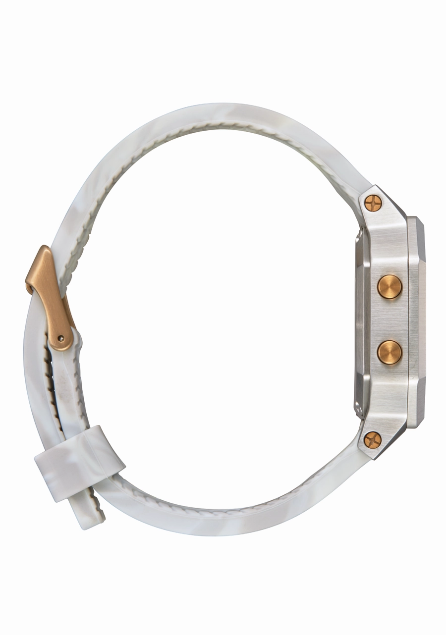 Siren Stainless Steel - Silver / Gray Marble