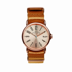SMALL No.88 Rose Gold and Tan Leather,women's watches,ladies watch,elegant women's watch, minimalist women??s watch,fashion watch for women, classic watch for women,waterproof women??s watch,women's watch for work, women's watch for gift, wedding watch