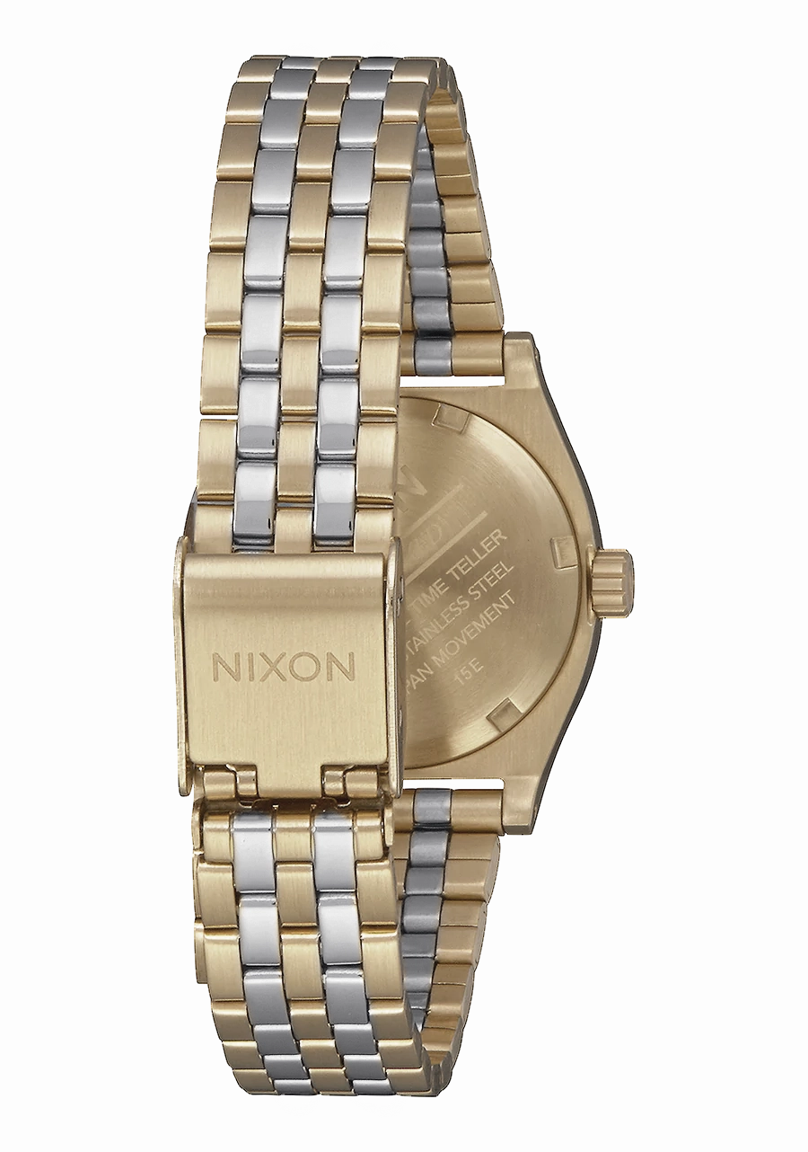 Small Time Teller - Lt Gold/Silver/Vintage White