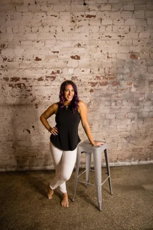 Smoothing Tank Brami In Black