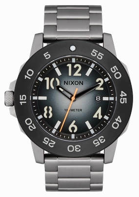 Smyth 44 - Silver / Tunnel Black Ombre stainless-steel watches stainless steel watch bands stainless steel watches cheap