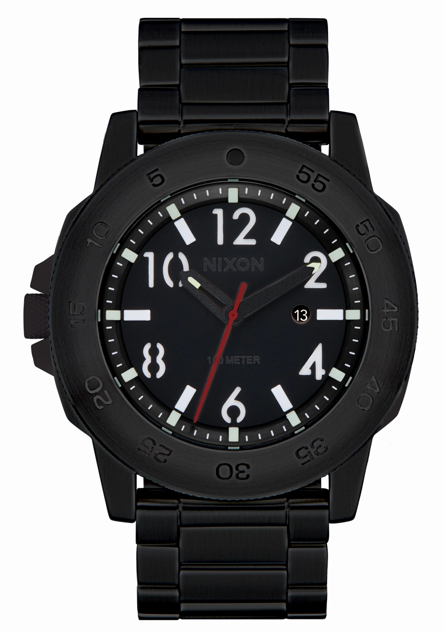 Smyth 44 - Super Black / Black stainless-steel watches stainless steel watch bands stainless steel watches cheap