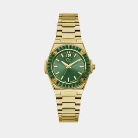Specials Women Quartz Green Dial Analog Stainless Steel Watch Z34002L9MF women watches best women watches affordable women's watches branded women watches