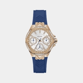 Sport Women Quartz White Dial Multi-Function Silicone Watch GW0774L3 women watches best women watches affordable women's watches branded women watches